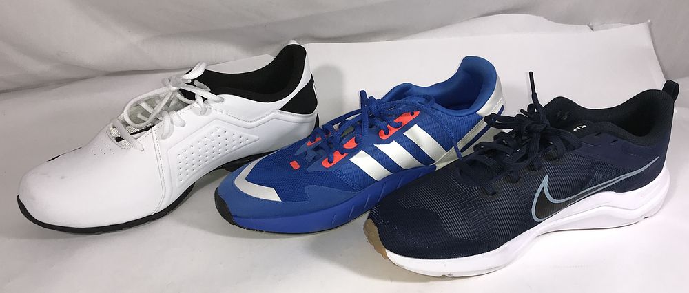 Lot 49: New Sneakers 3 pairs men’s size 10.5
