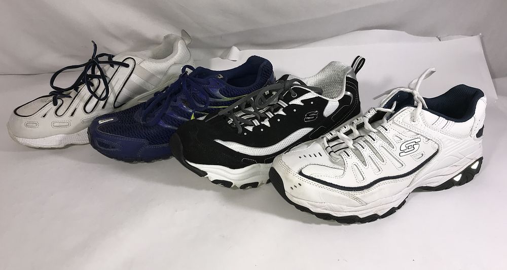 Lot 49b: Men’s Sneakers size 10.5 (4 pair)