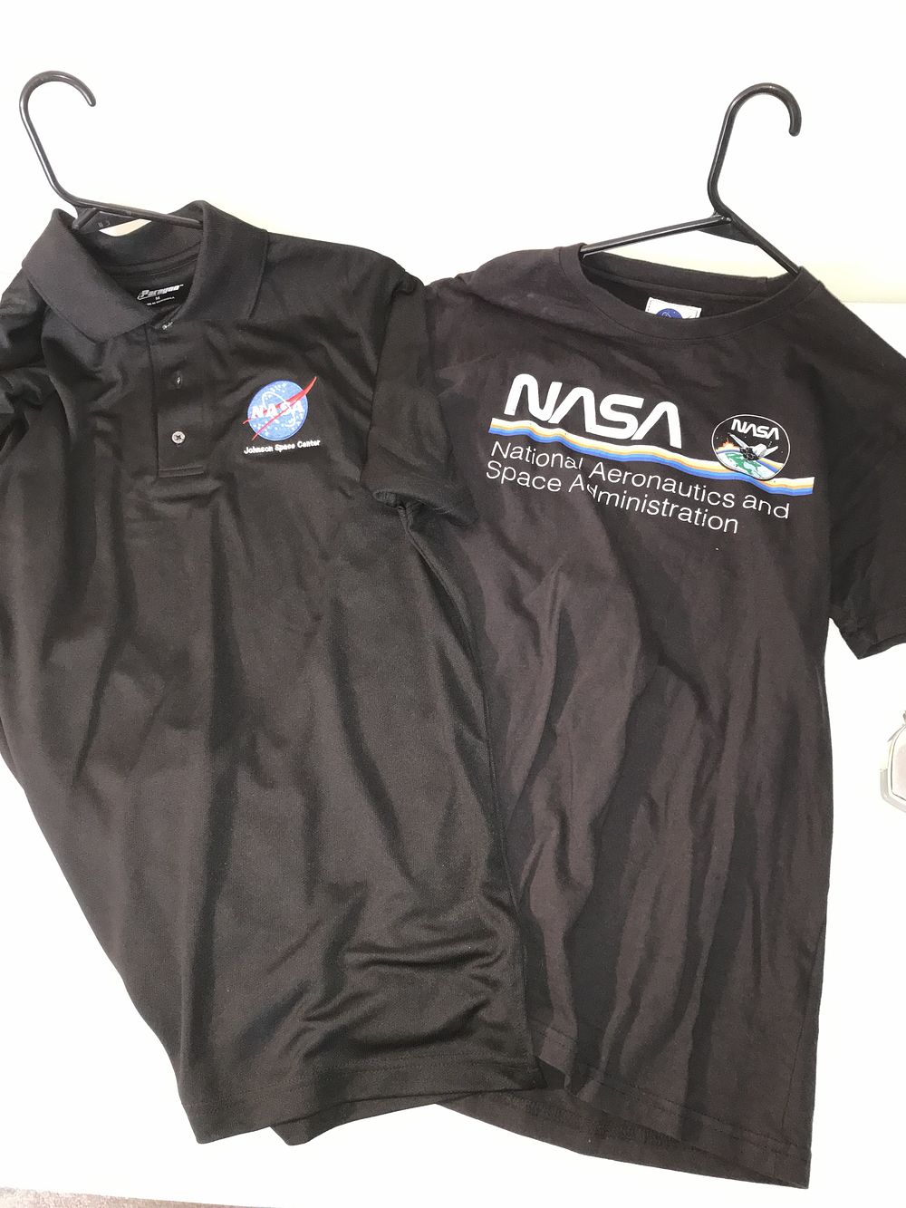 Lot 58: NASA Shirts (2) Both Medium