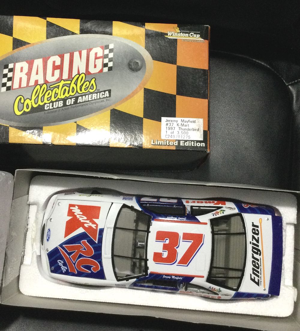 Lot 409: NASCAR Jeremy Mayfield, 1997 Thunderbird