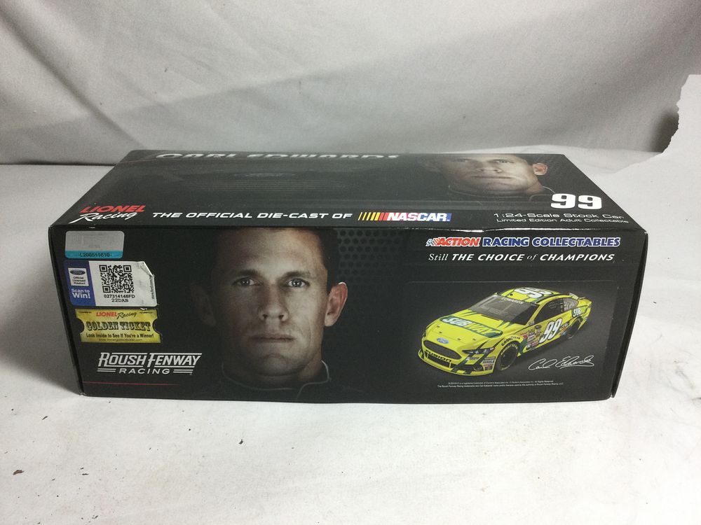 Lot 422: Carl Edwards, 2014 Fusion Autographed 1 of 86
