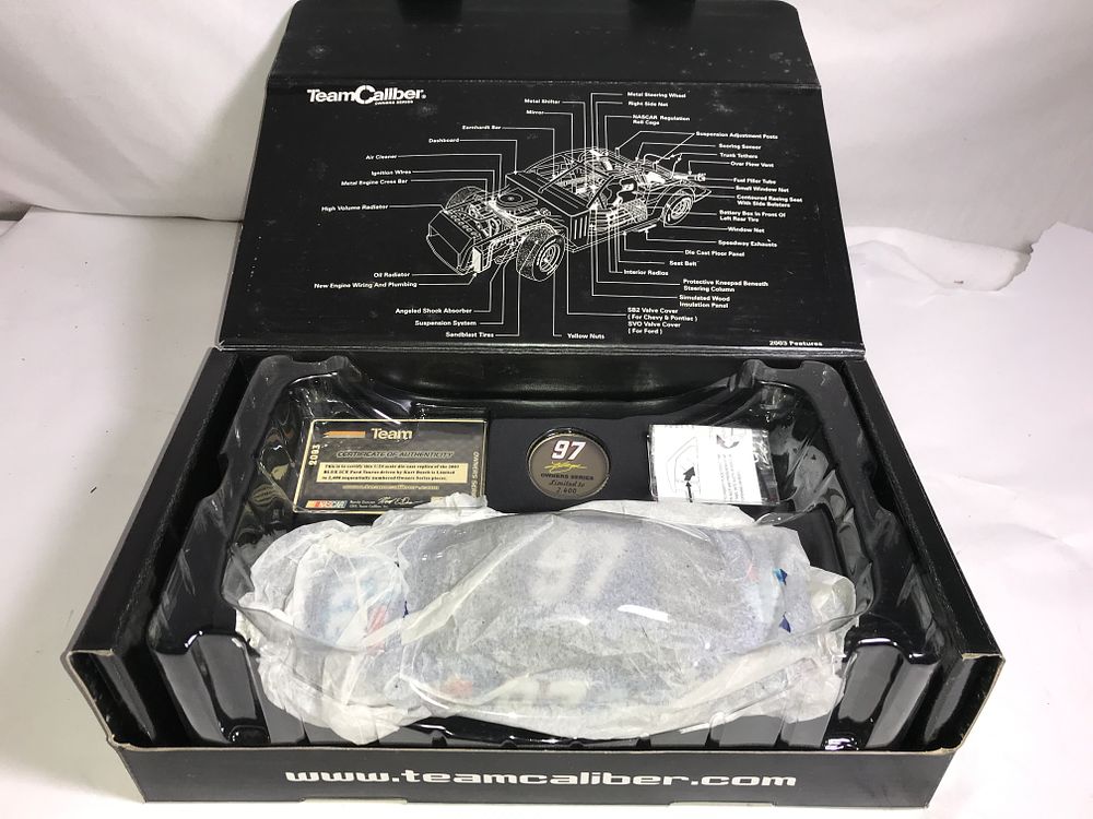 Lot 490: 2003 Limited Edition Kurt Busch BLUE ICE
