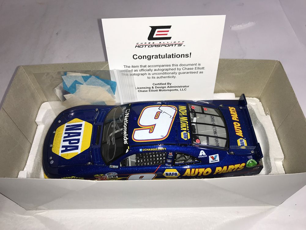 Lot 1056: Chase Elliot Autographed 2014 Camaro LE