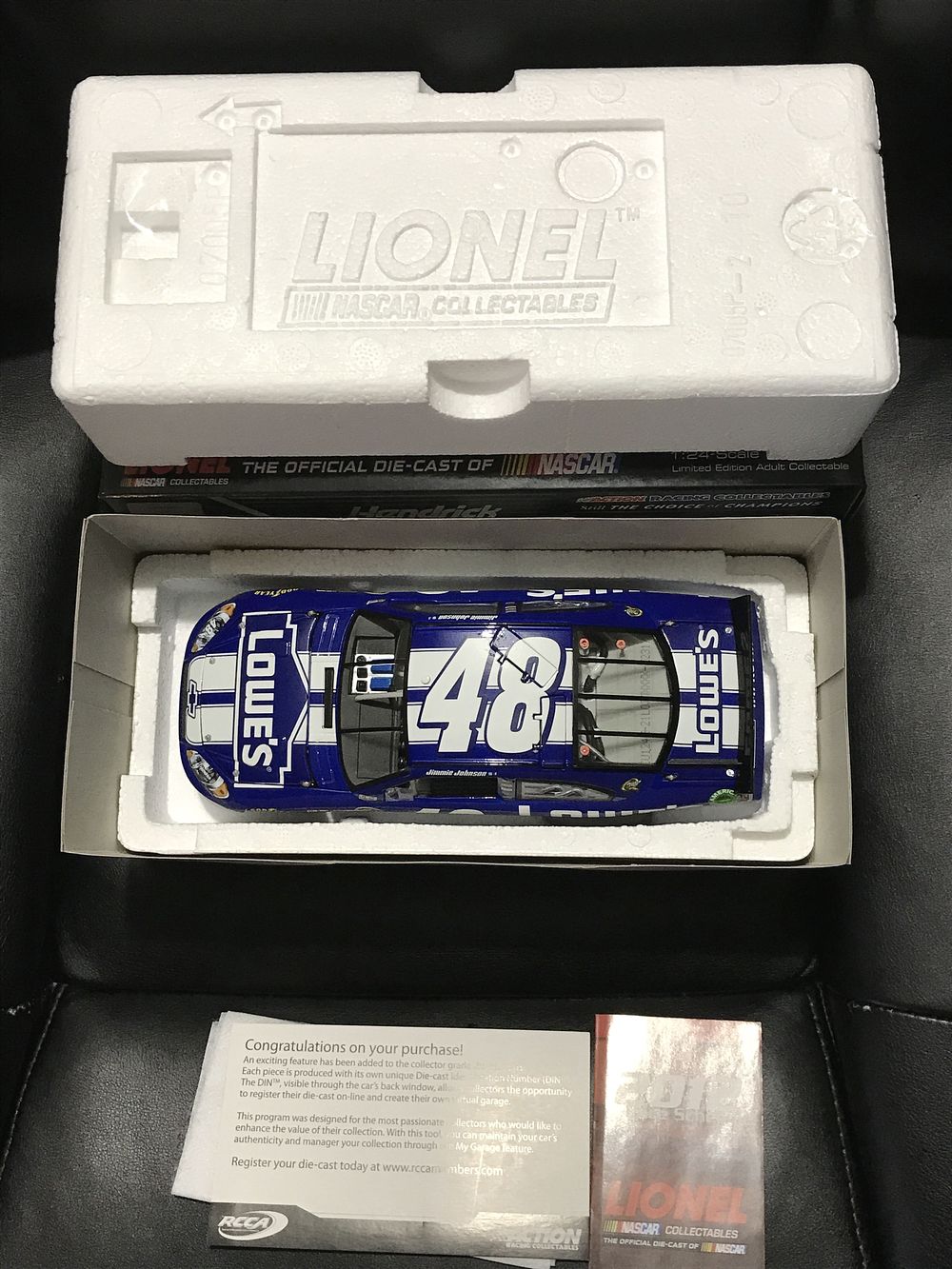 Lot 1101: Jimmie Johnson Blue 2012 Impala Limited Edition