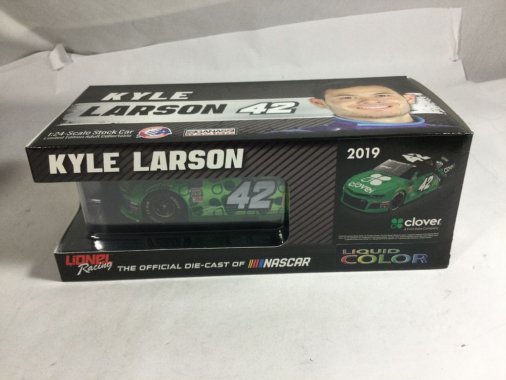Lot 1160: Kyle Larson Autographed  Liquid Color LE 1 of 48