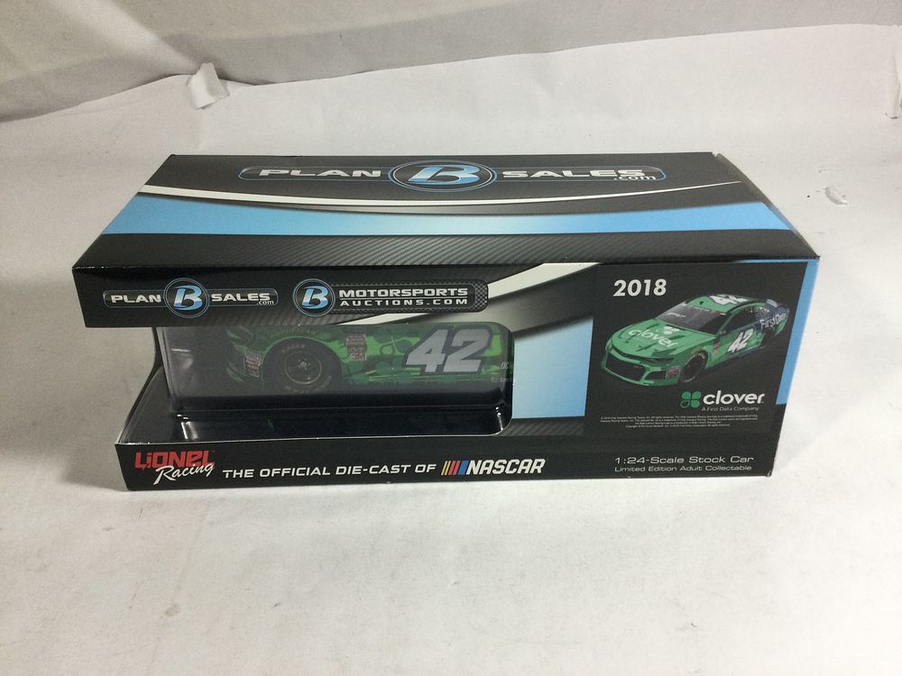 Lot 1165: Kyle Larson Autographed Color Chrome 1 of 48