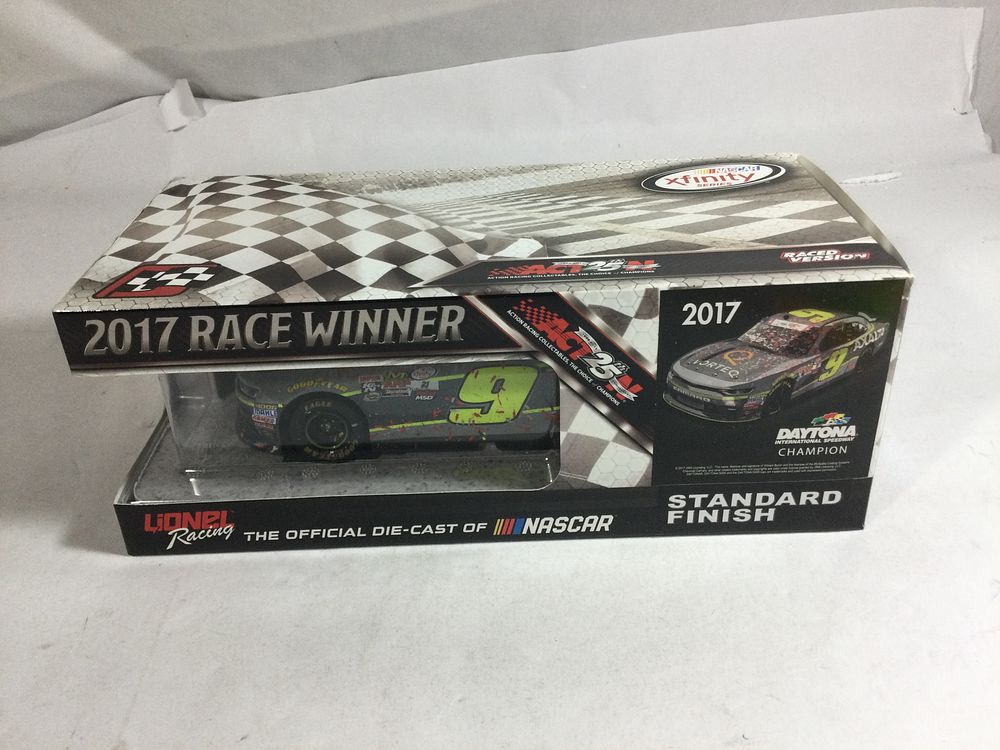 Lot 1167: William Byron Autographed 2017 Camaro Dayton Win