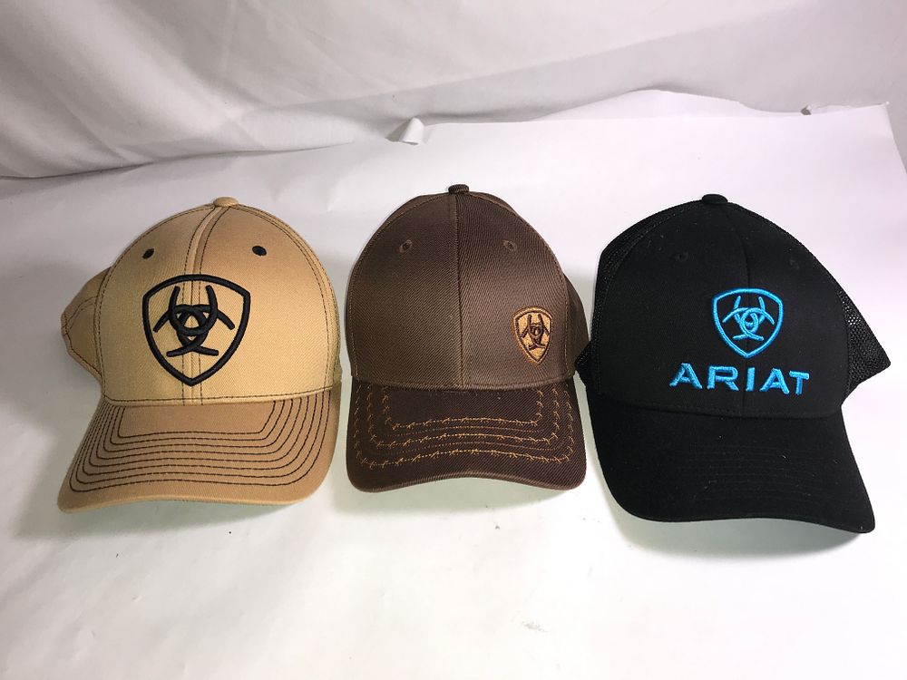 Lot 3582: ARIAT Hats - All appear to have never been worn