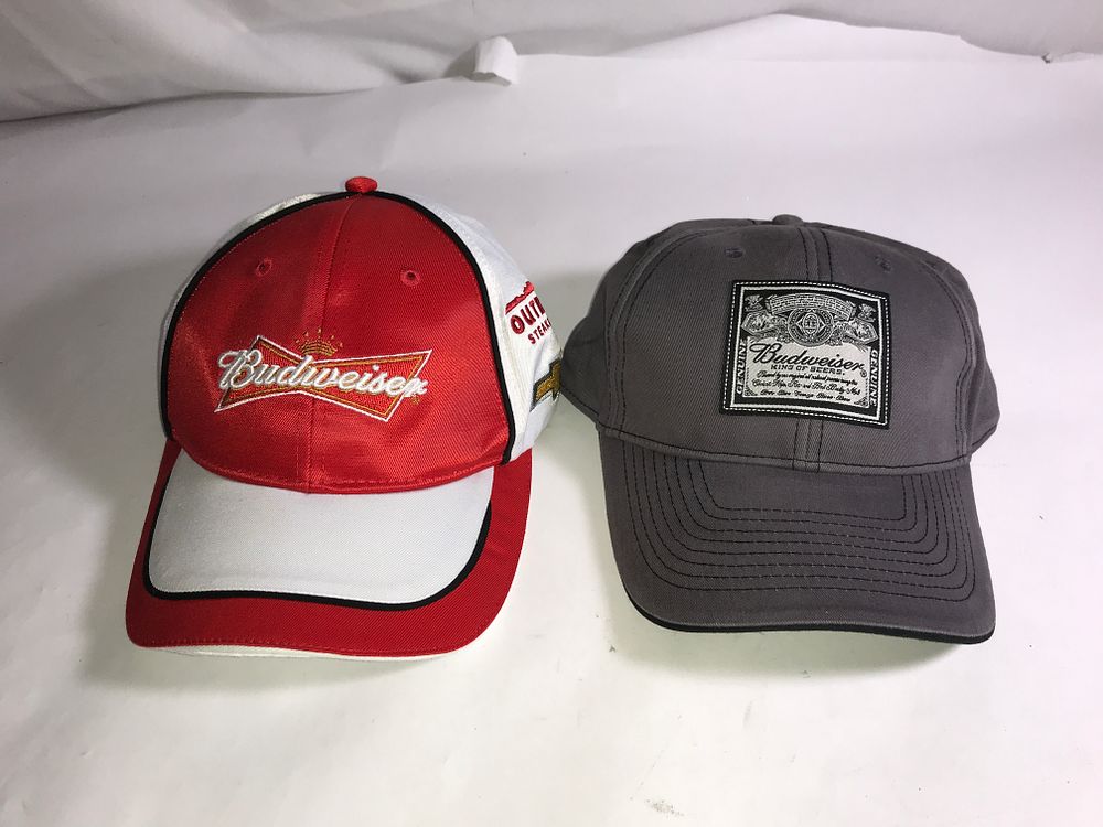 Lot 3589: Vintage Budweiser Hats