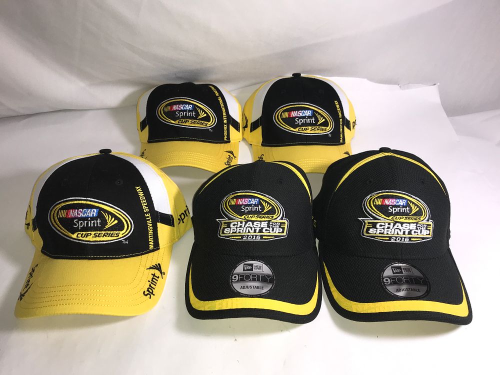 Lot 3598: Chase Sprint Cup Hats