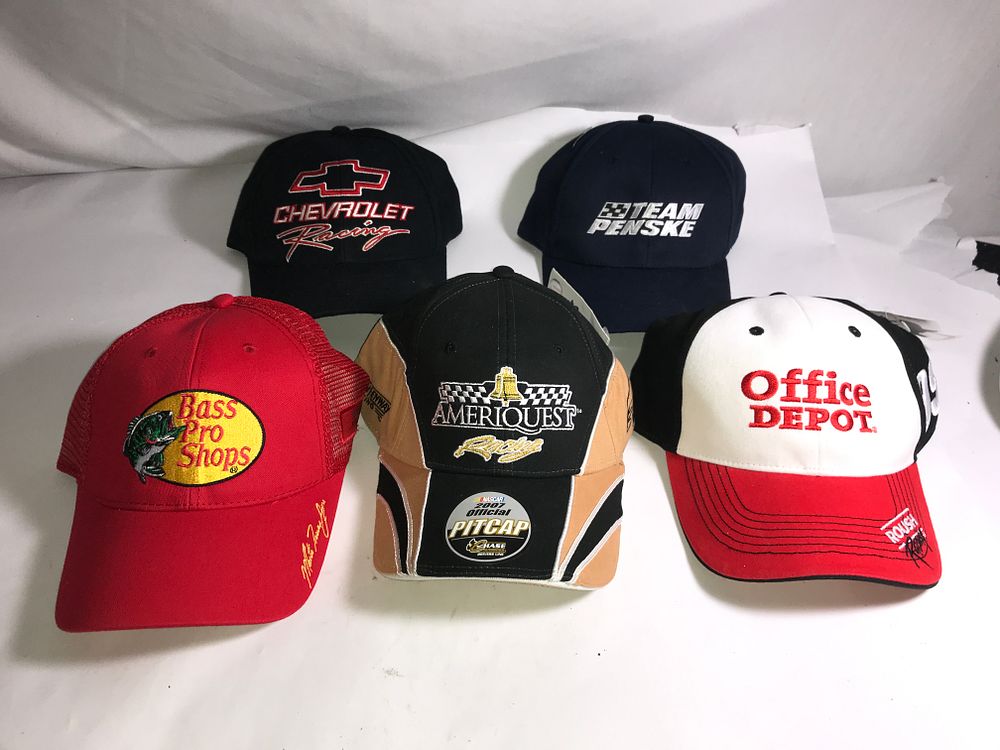 Lot 3602: Race Teams Hats
