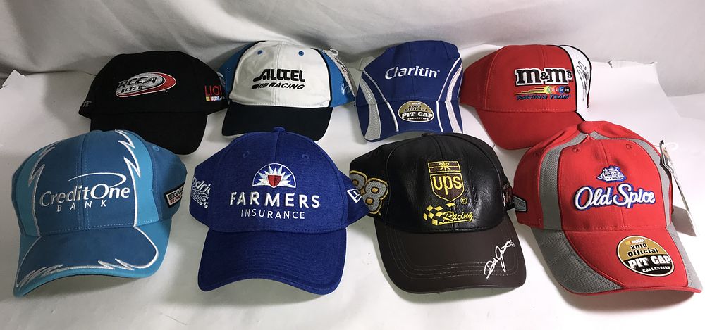 Lot 3604: Racing Team Hat Collection