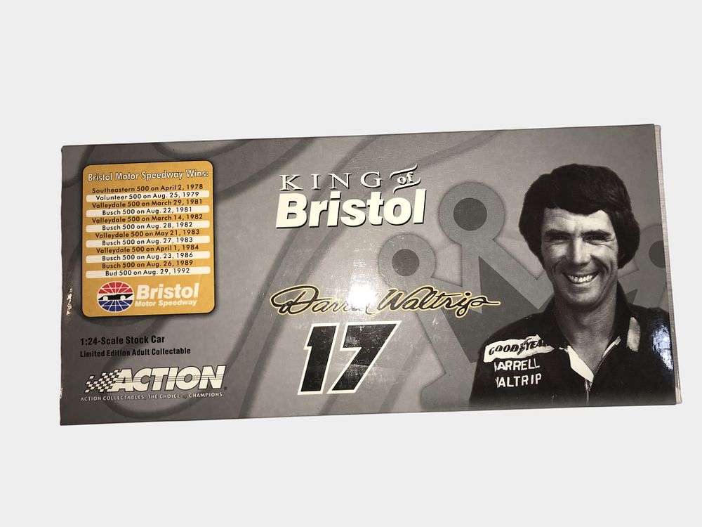Lot 583: Darrell Waltrip Autographed King of Bristol 2004 Chevrolet Monte Carlo
