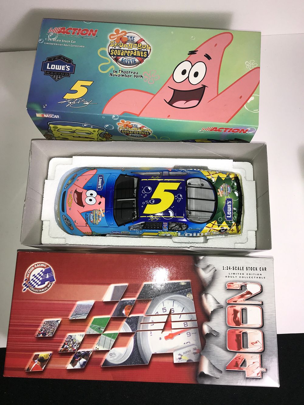 Lot 575: 2004 Kyle Busch Lowe’s SpongeBob SquarePants LE
