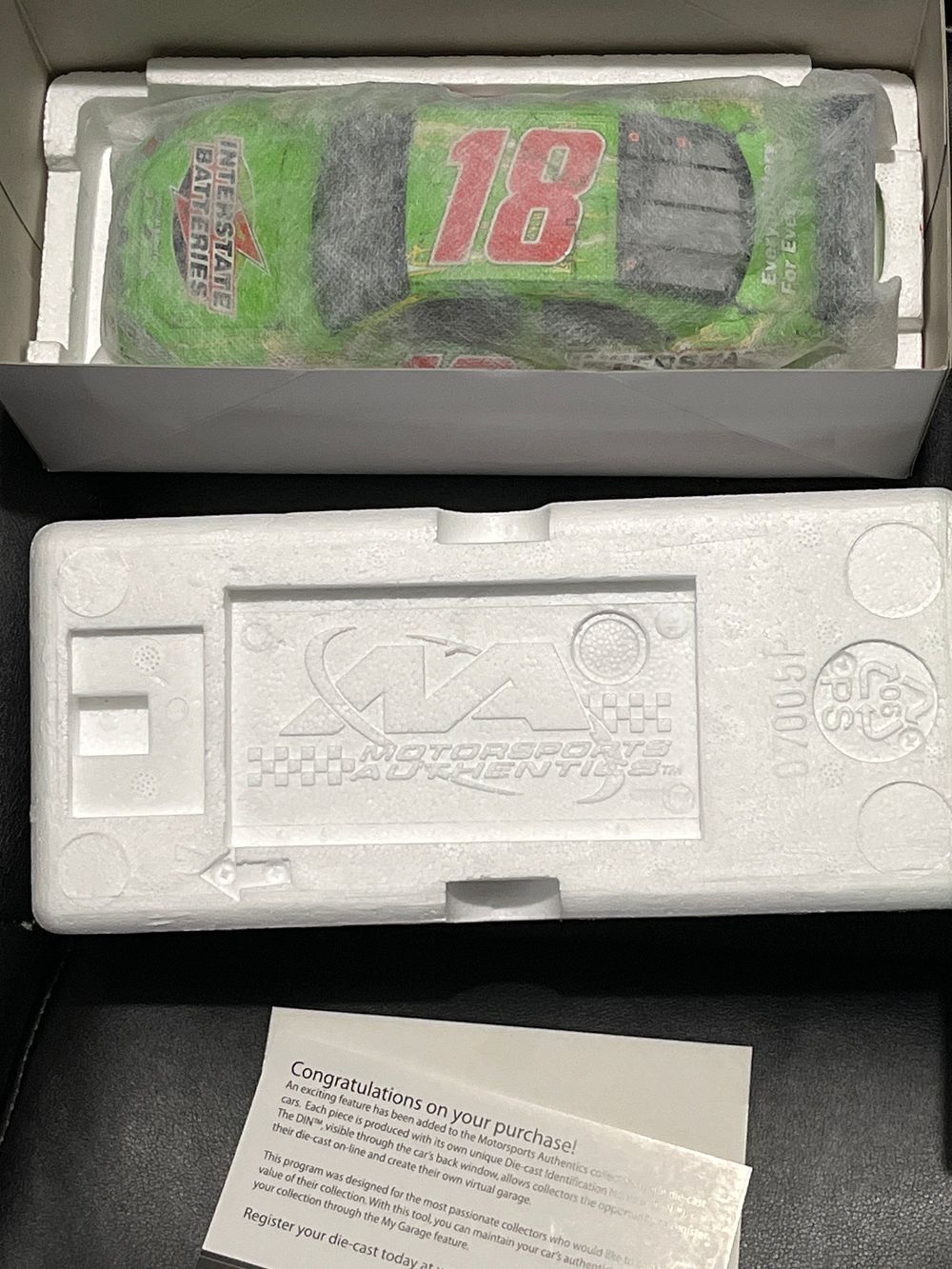 Lot 601: Kyle Busch 2009 Camry 1 of 1,008