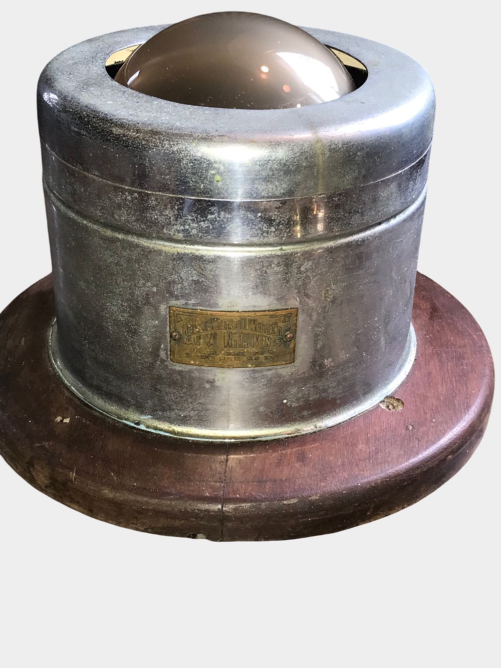 Lot 69: Kelvin and Wilfrid O. White Co. Nautical Binnacle Compass