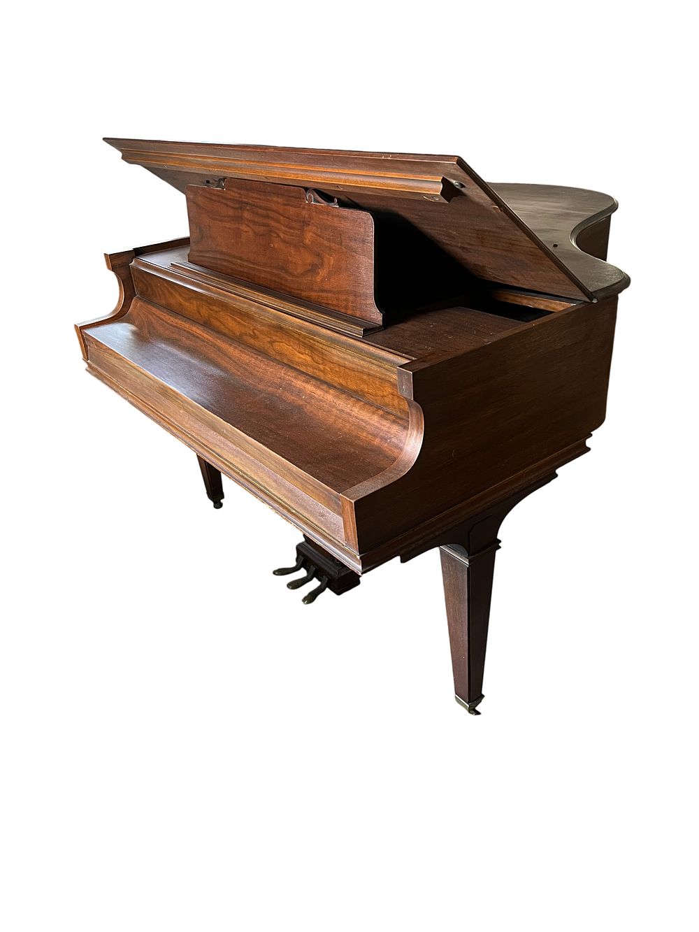 Lot 79b: Chickering & Sons Baby Grand Piano
