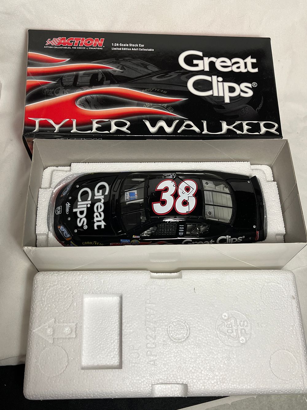 Lot 749: NASCAR 38 Great Clips Tyler Walker