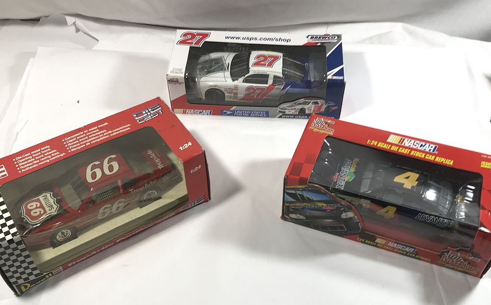 Lot 807: Diecast race car collection (3) all in
