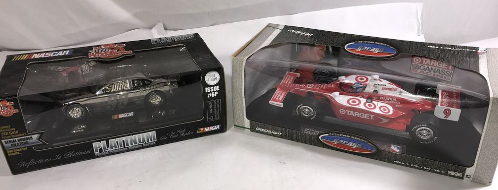 Lot 846: NASCAR 1:24 Die-Cast & Indy Car 1:18 Die-Cast