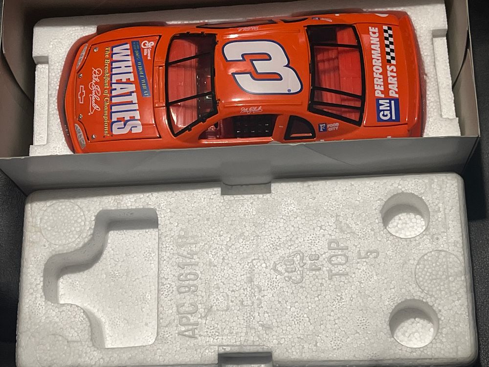 Lot 855: Dale Earnhardt 1997 Monte Carlo Wheaties
