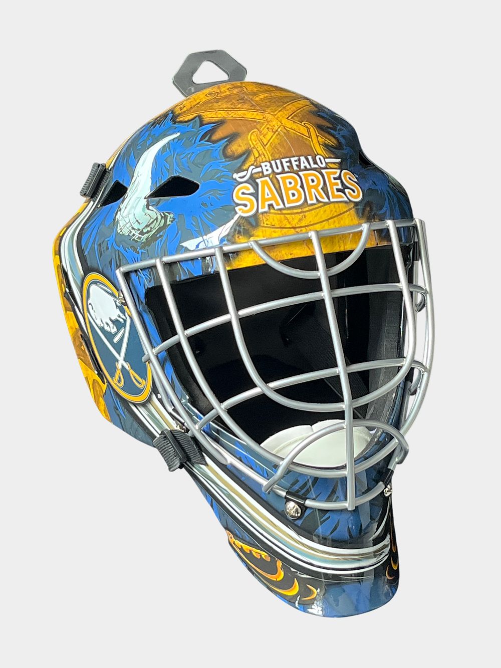 Lot 222a: Buffalo Sabres Franklin Sports M1500 Street Hockey Goalie Mask