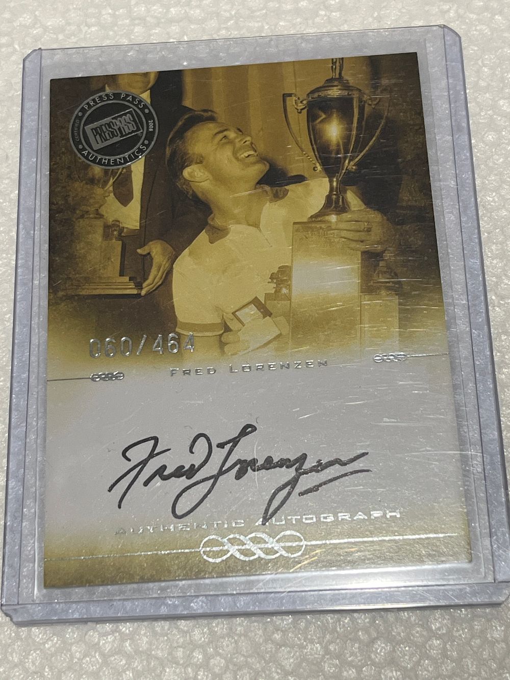 Lot 62: 2008 Press Pass Legends Fred Lorenzen