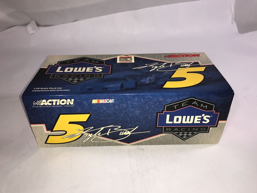 Lot 885: Kyle Busch 2004 Monte Carlo Lowe's LEs (2)