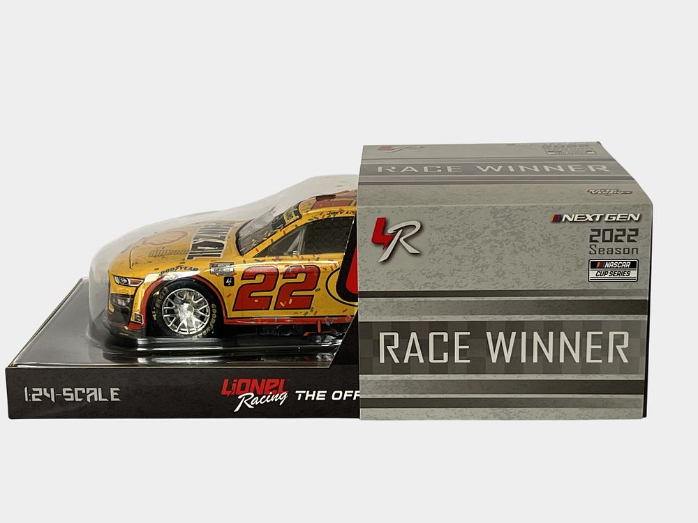Lot 283: Lionel Racing Joey Logano 2022 Phoenix Win Autographed Raced Version