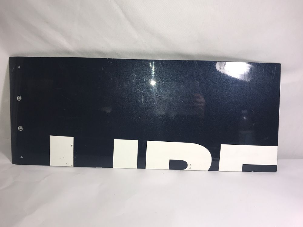 Lot 287: William Byron Authenticated Roof Flap