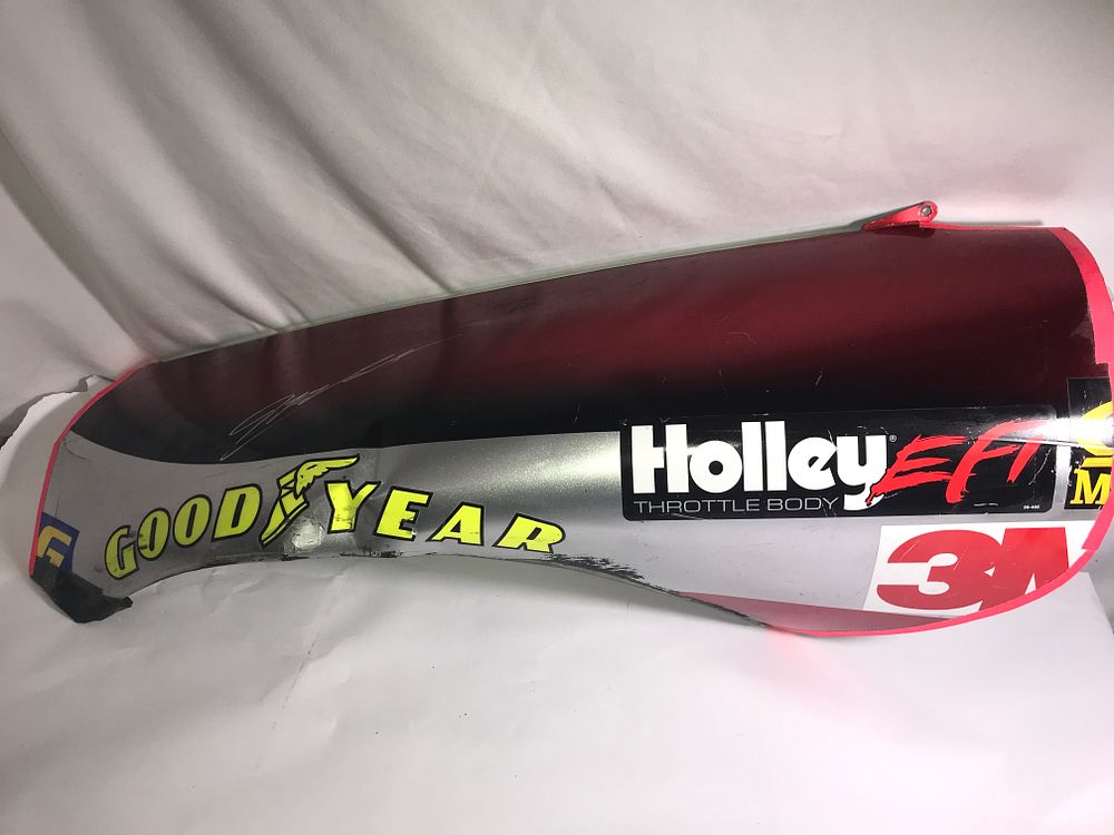 Lot 289: Autographed Jeff Gordon Racing Fender