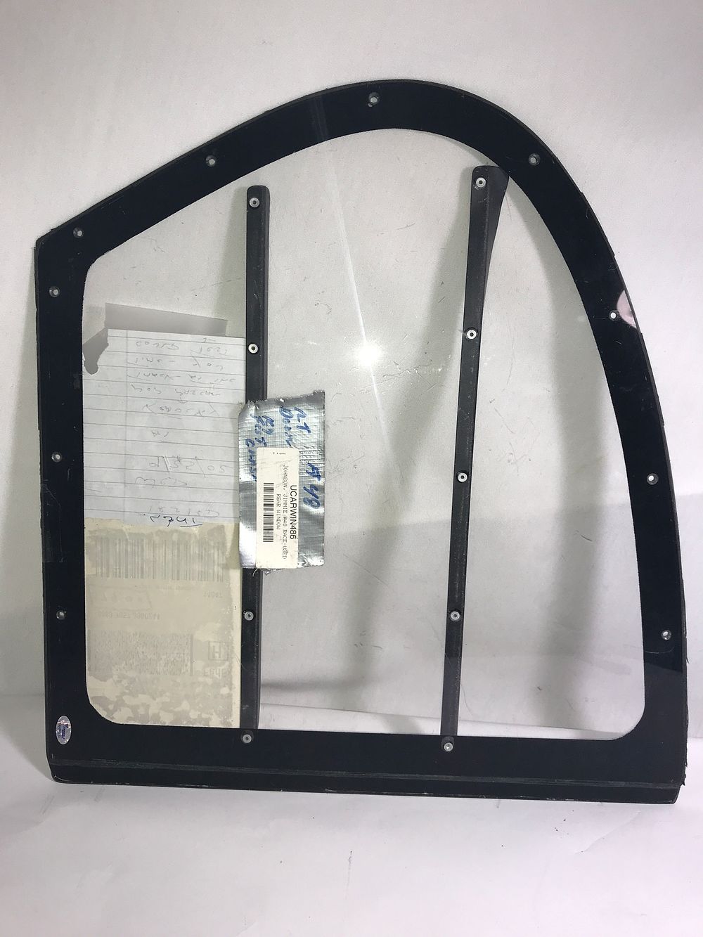 Lot 290: Jimmie Johnson # 48 Race-used Rear Window
