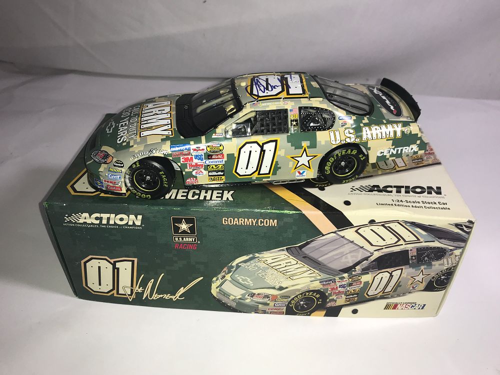 Lot 315: Autographed Joe Nemechek #01 2005 Monte Carlo