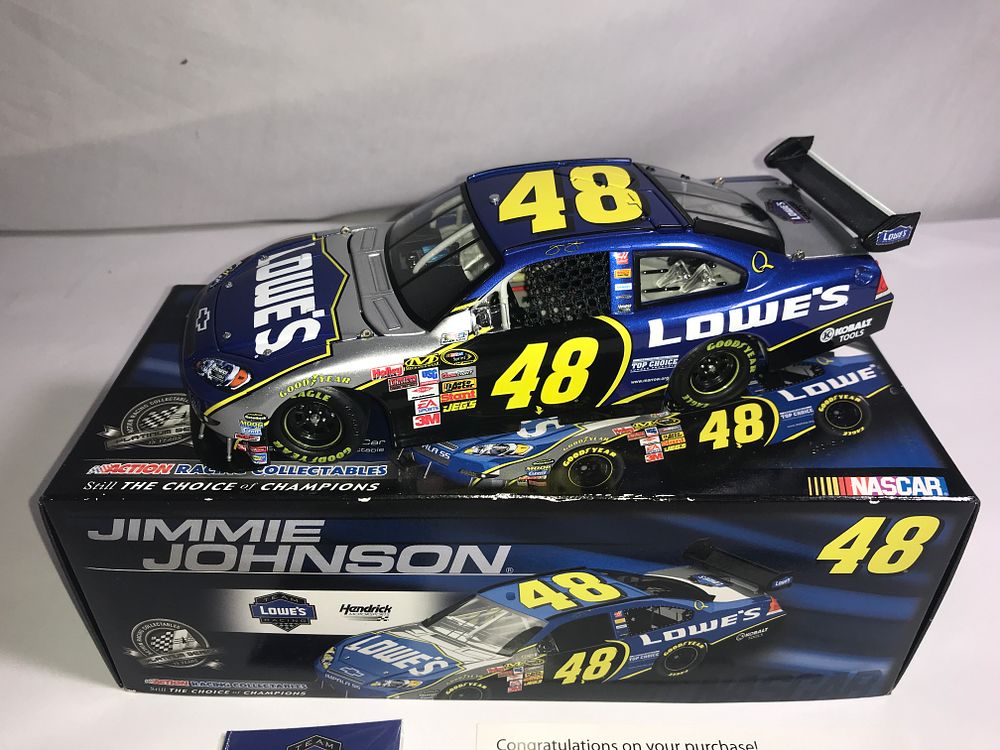 Lot 318: Jimmie Johnson #48 2008 Impala SS Limited
