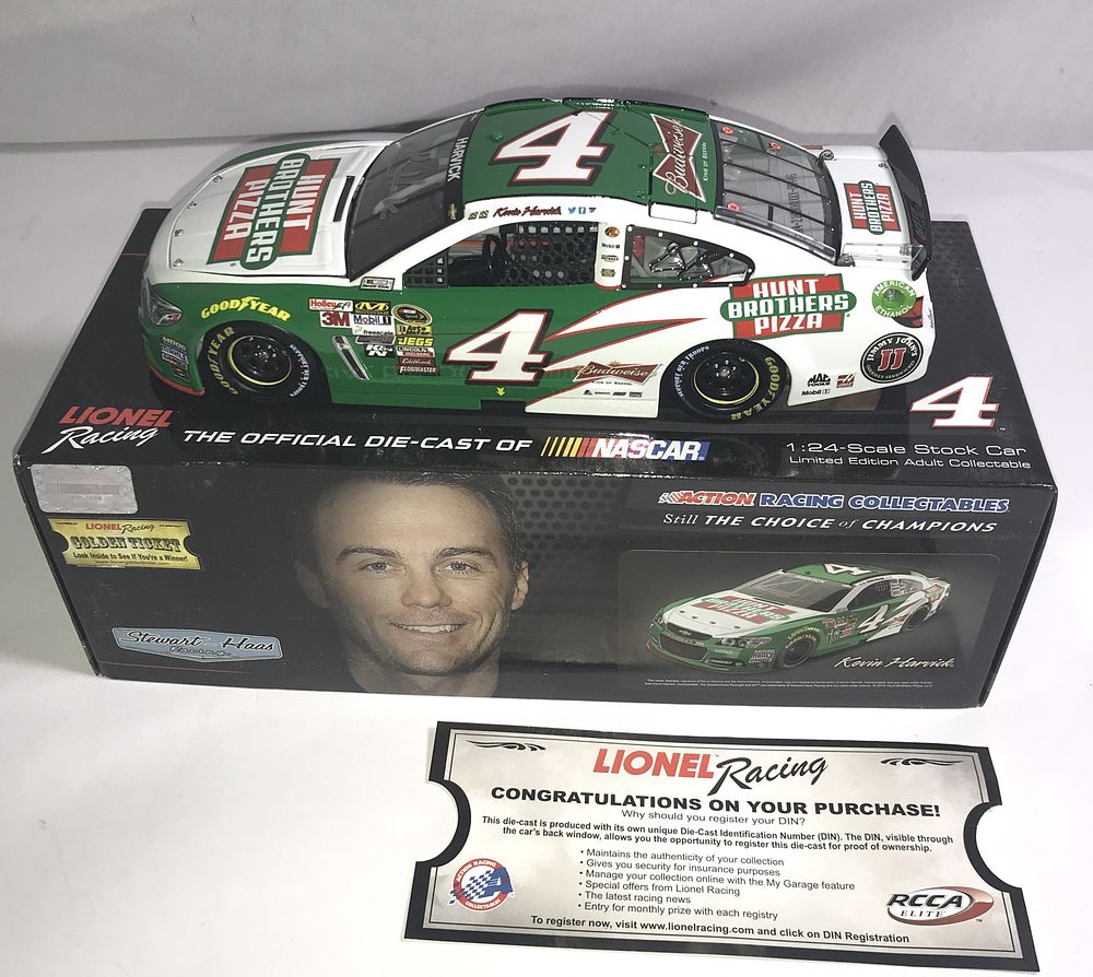Lot 329: Autographed Kevin Harvick #4 Limited Ed. 1 of 565