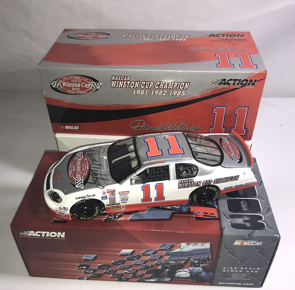 Lot 331: Autographed Darrell Waltrip #11 2003 Monte Carlo