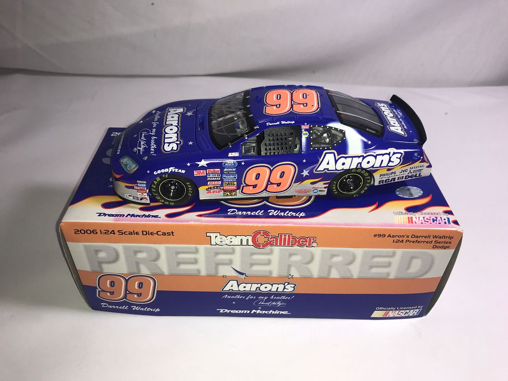Lot 337: Autographed (Jeff Hammond) Darrell Waltrip #99