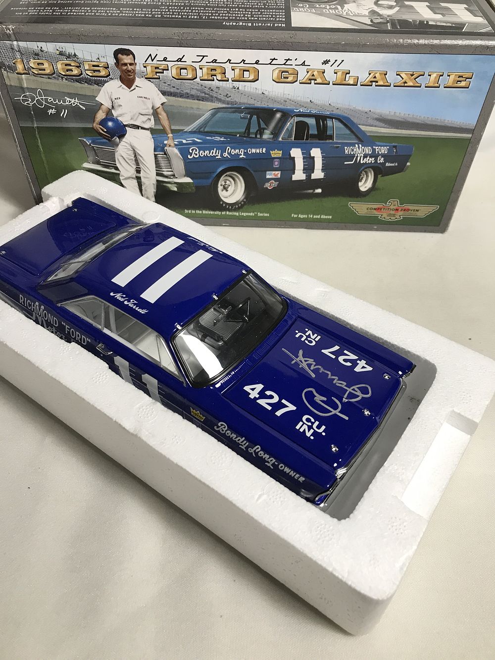 Lot 11: University of Racing Legends 1965 Ned Jarrett #11