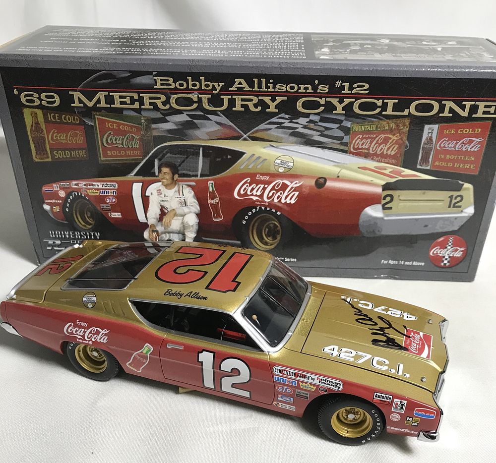 Lot 12: Bobby Allison #12 1969 Mercury Cyclone