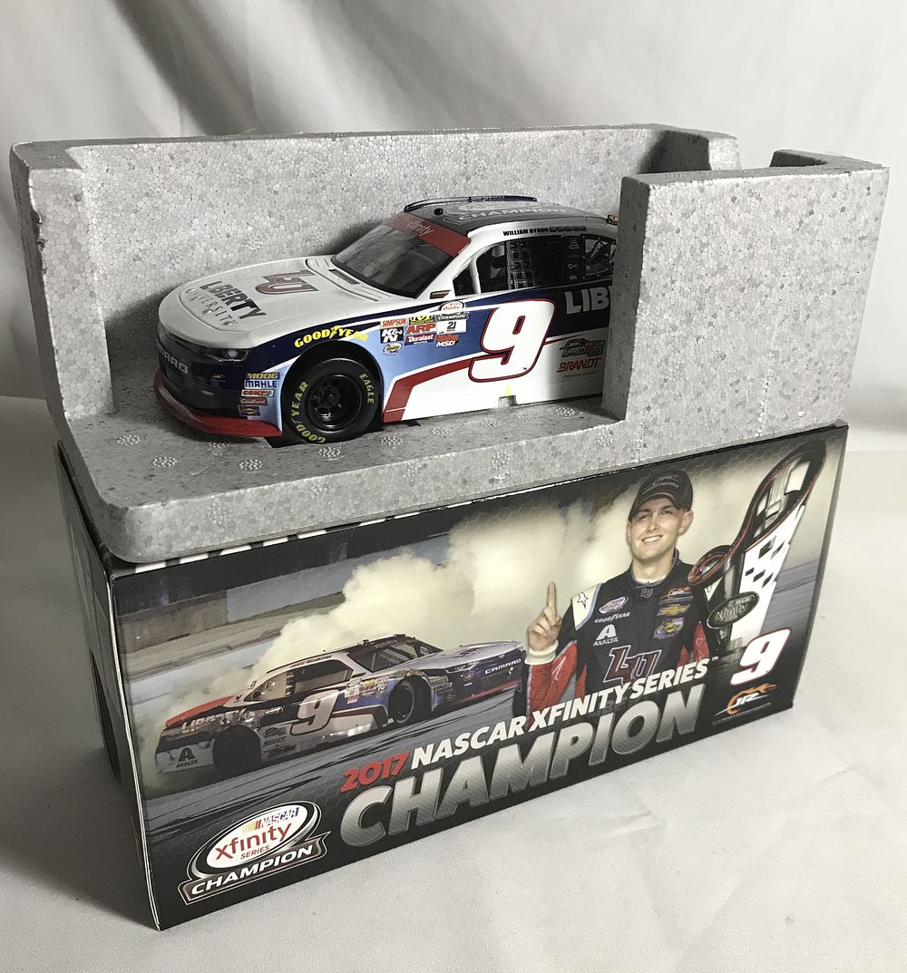 Lot 13: William Byron Autographed Liberty Champion LE