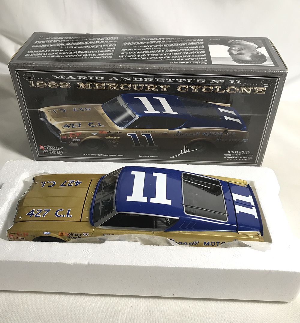 Lot 18: Mario Andretti 1968 Mercury Cyclone Autographed