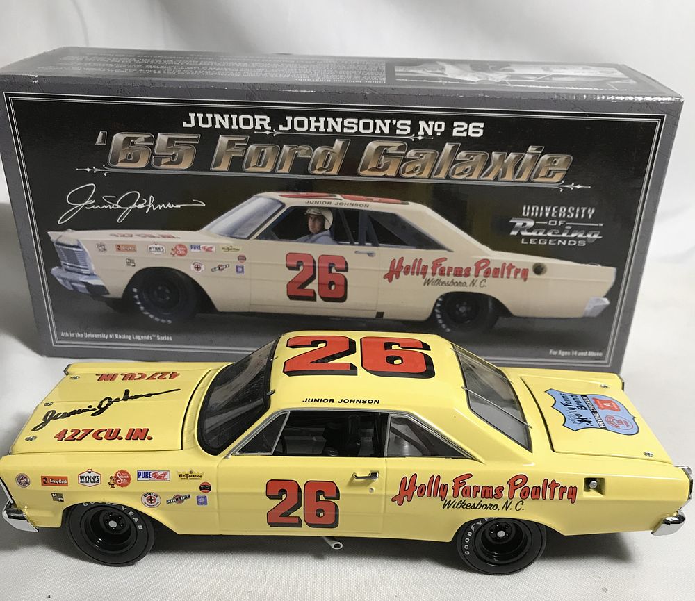 Lot 19: Junior Johnson 1965 Ford Galaxie in org box