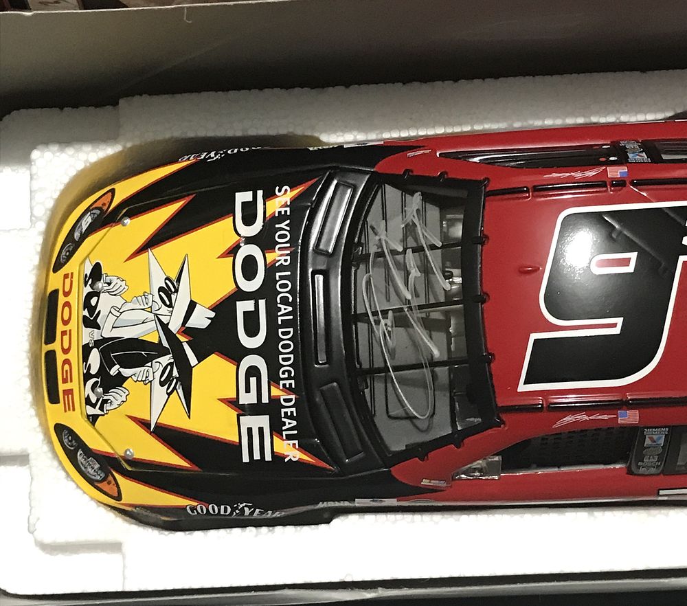 Lot 30: Signed Kasey Kahne #9 Dodge Dealers Mad Magazine