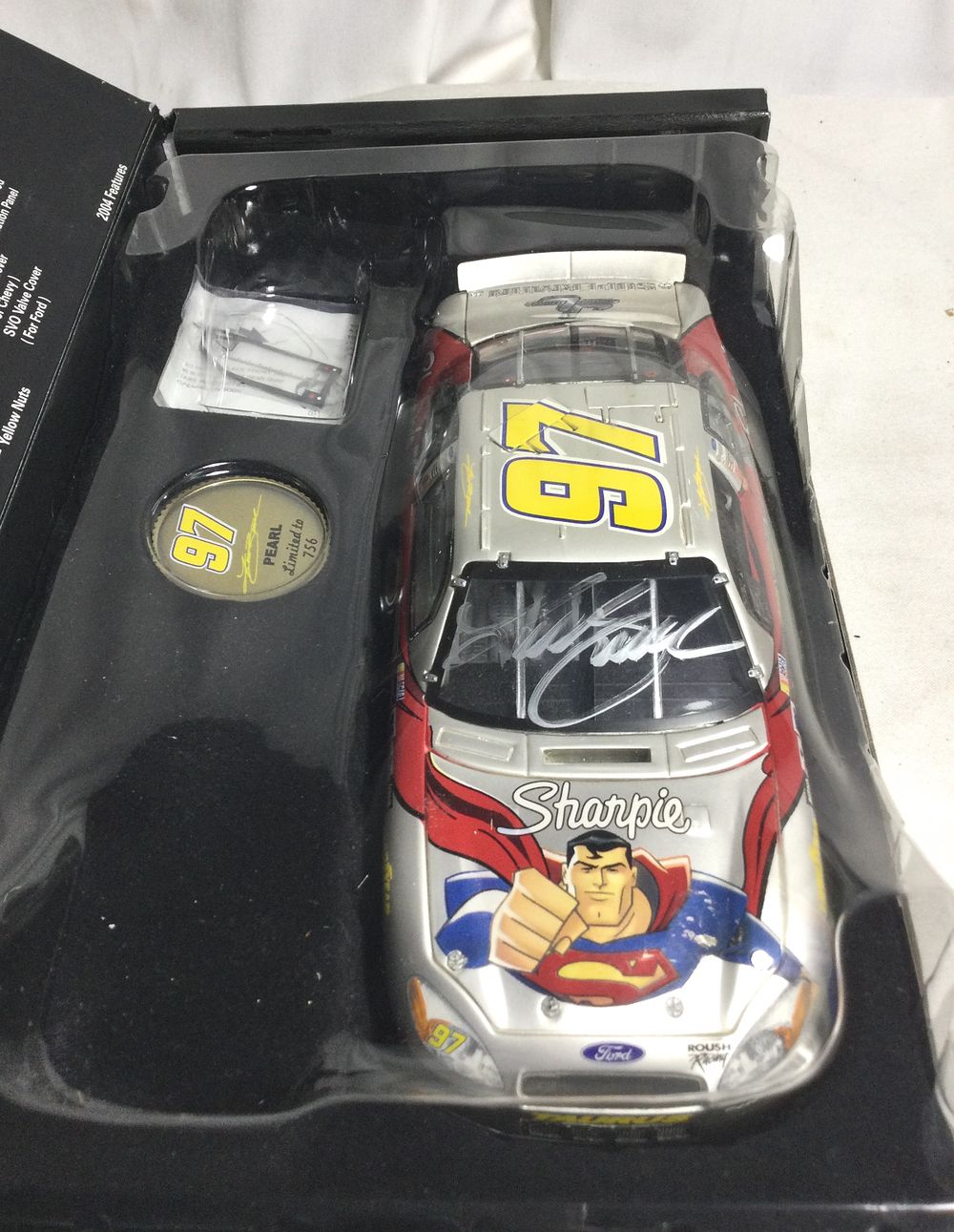 Lot 39: Kurt Busch Autographed 2004 Ford Taurus