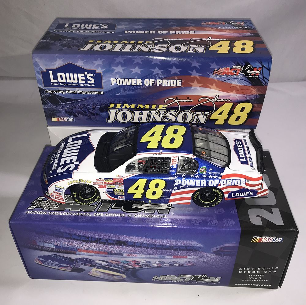 Lot 345: Jimmie Johnson #48 2002 Monte Carlo