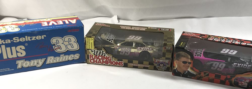 Lot 823: 3 Diecast Car Collection all in org boxes