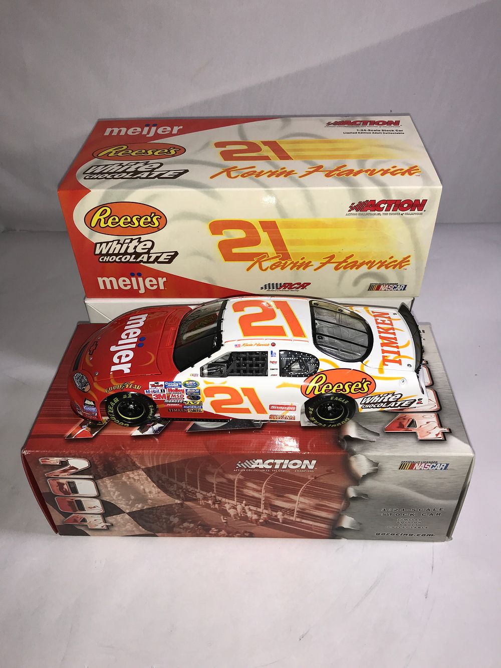 Lot 542: Kevin Harvick 2004 Monte Carlo Reese's White Choco