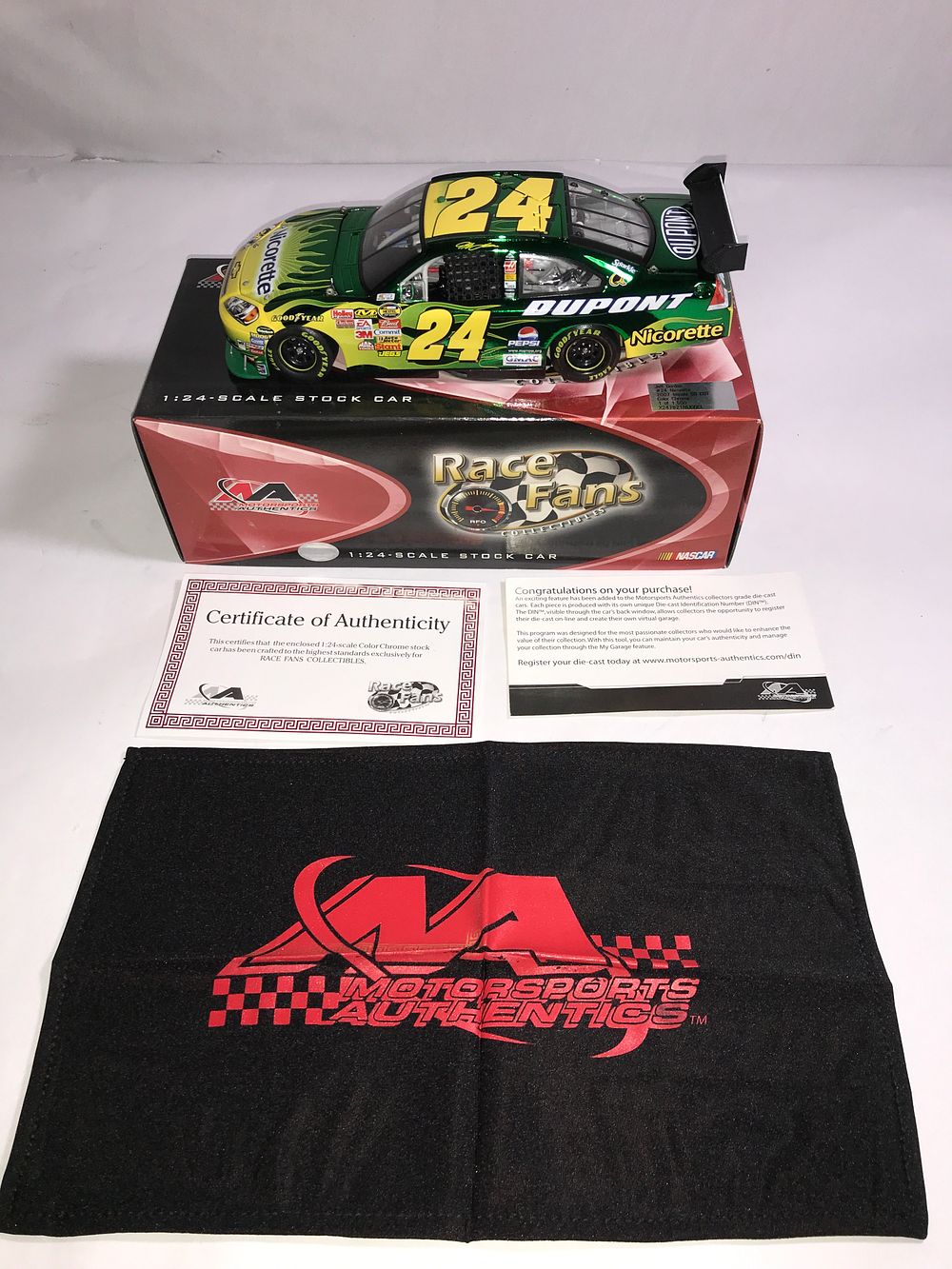 Lot 547: Jeff Gordon Color Chrome 2007 Impala SS COT