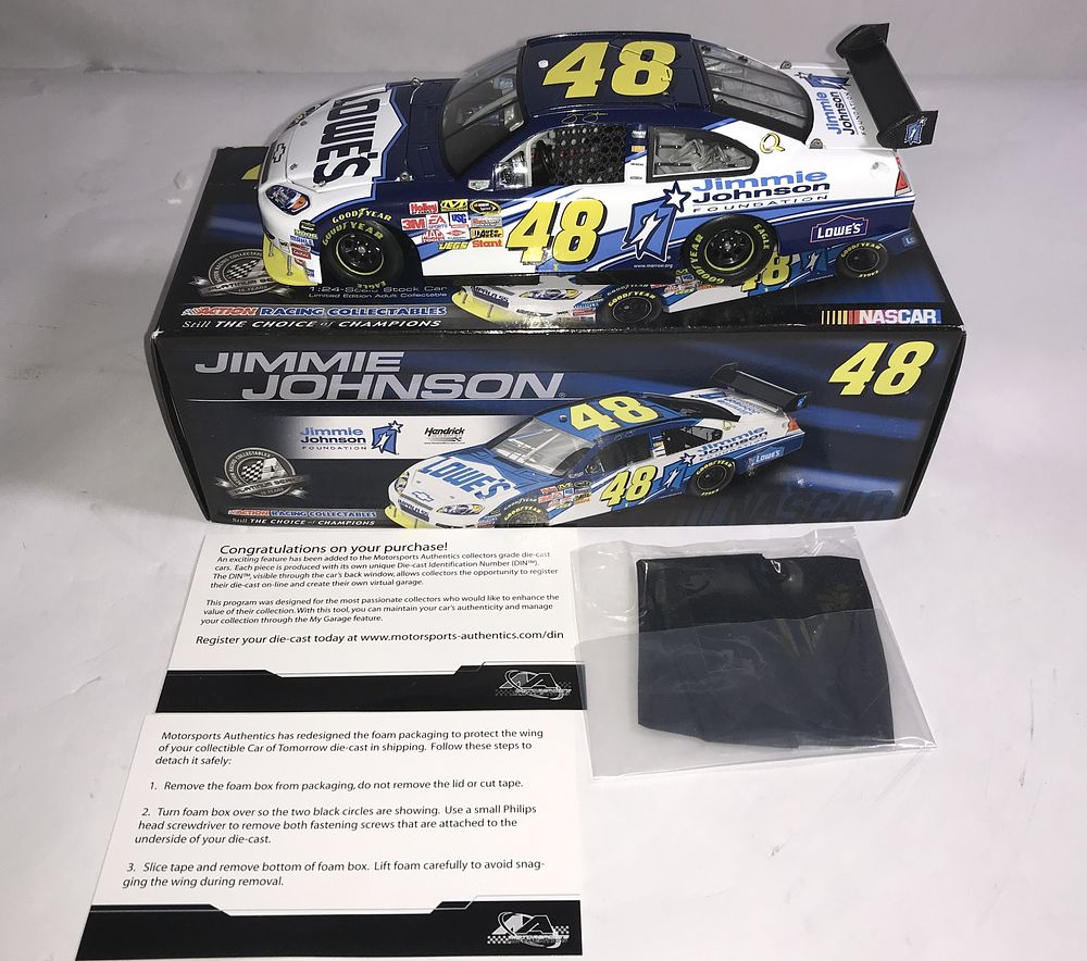 Lot 563: Jimmie Johnson #48 2008 Impala Limited Edition