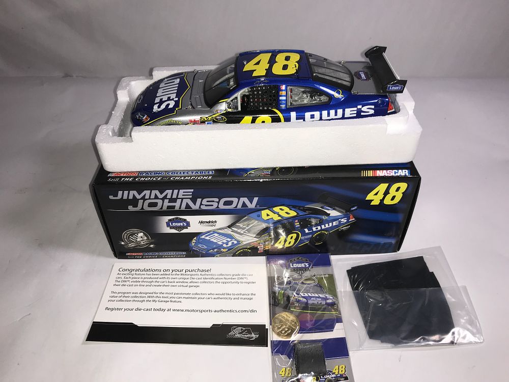 Lot 571: Jimmie Johnson #48 2008 Impala SS
